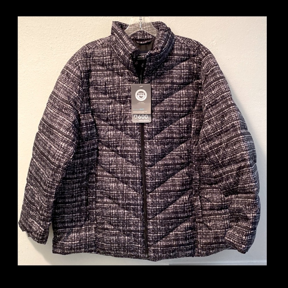 NEW LANDS’ END LIGHTWEIGHT WOMENS  600 HYPER DRY JACKET